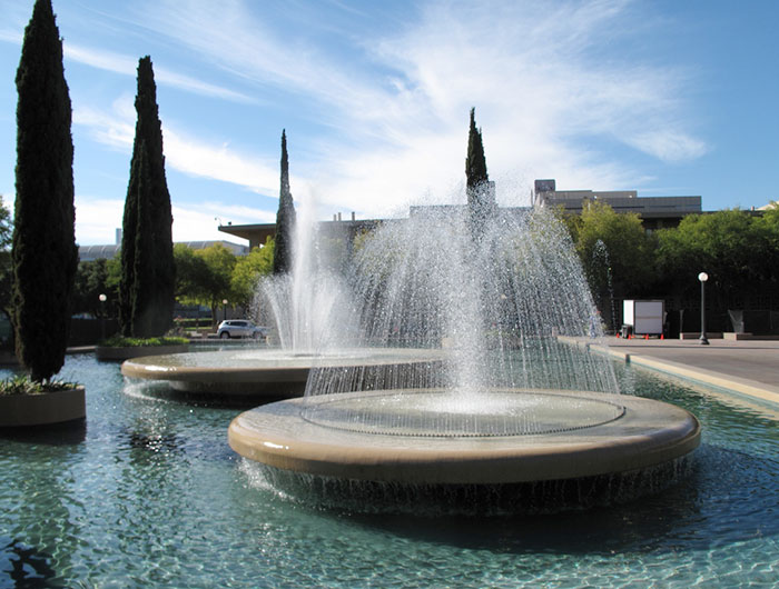 Mẫu đài phun nước dành cho sảnh phố