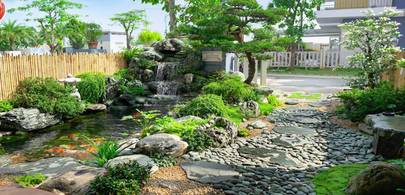 Những điều cần biết về chi phí xây hồ cá koi mini