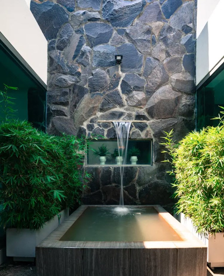 thiết kế thác nước hiện đại