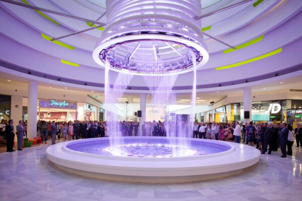 màn nước nghệ thuật