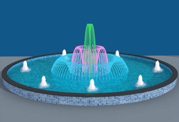 thiết kế nhạc nước