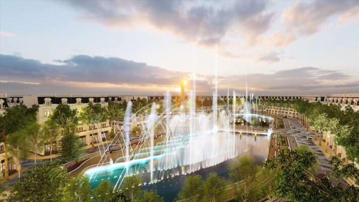 thi công nhạc nước