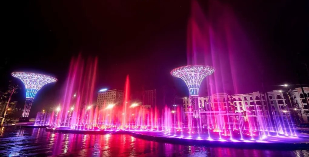 thi công nhạc nước nghệ thuật