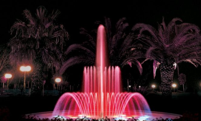 thi công đài phun nước hiện đại