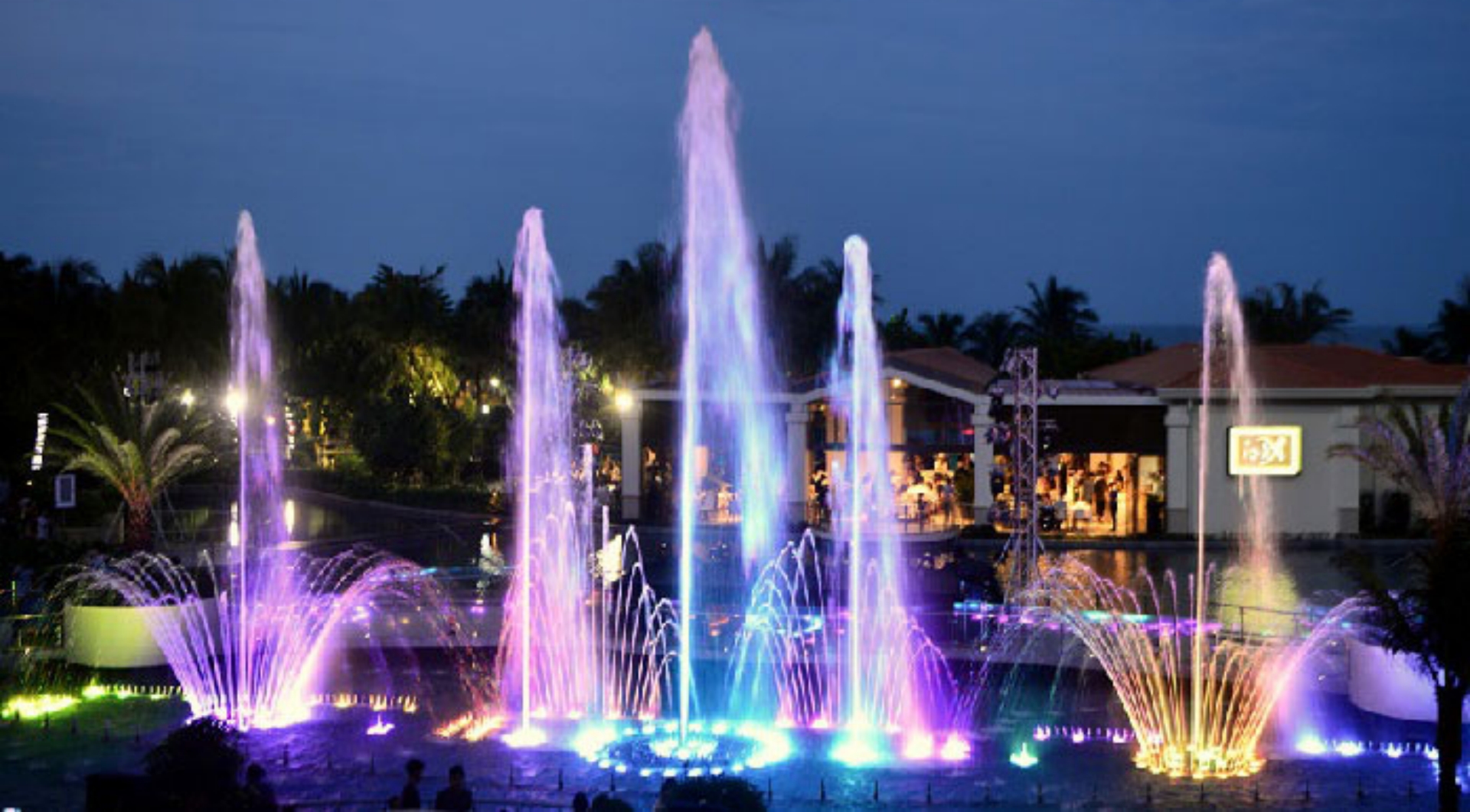 thi công đài phun nước hiện đại