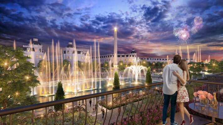 xu hướng thi công nhạc nước