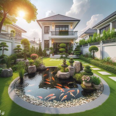 ý tưởng thiết kế cảnh quan sân vườn