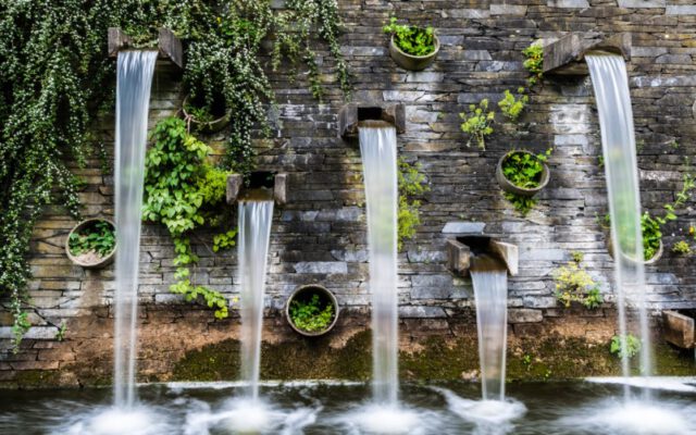 thác nước hiện đại